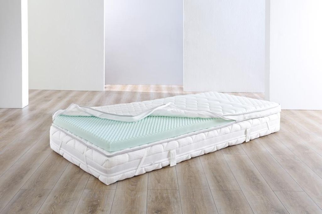 f.a.n. Matratzentopper Big - Komfort Topper Größe 200x200 Härtegrad H3