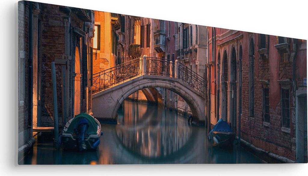 Keilrahmenbild - Night Cruise - Größe 90 x 30 cm