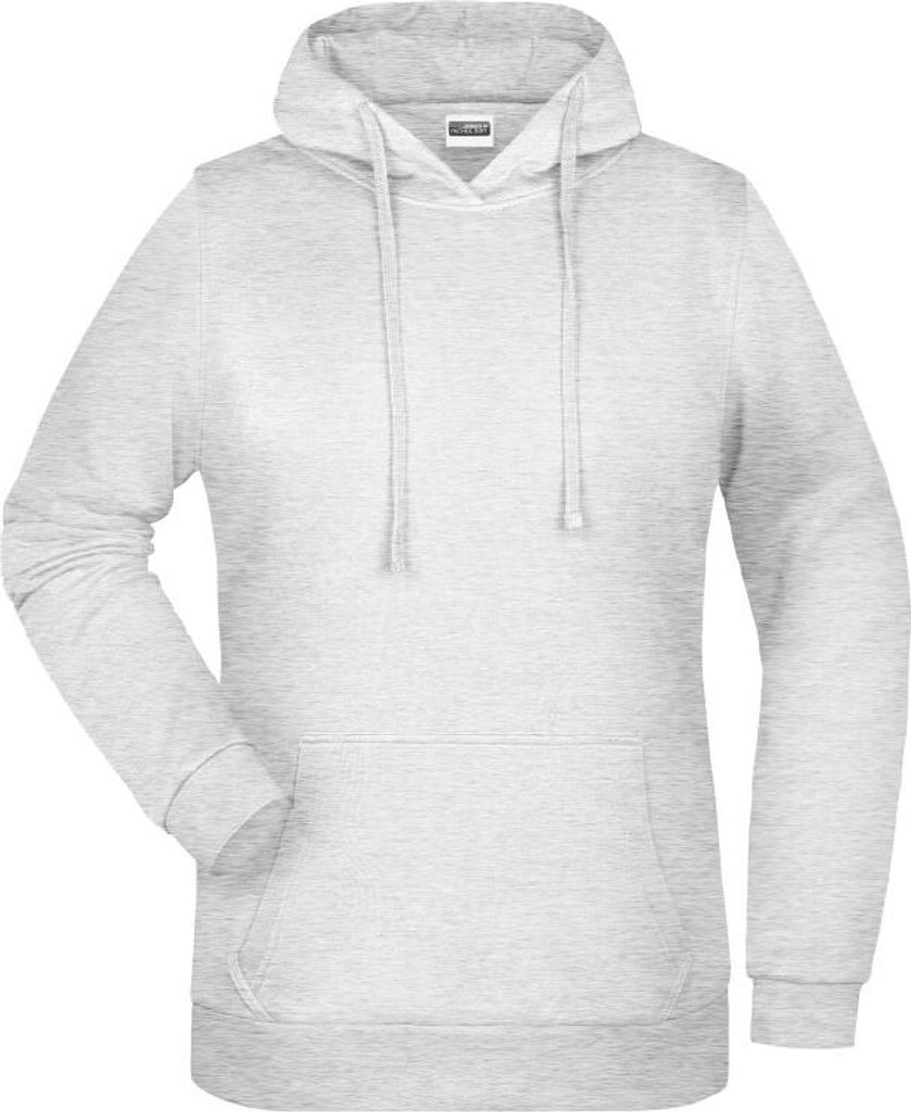 Promo Hoody Lady Klassisches Kapuzensweat ash, Gr. XS