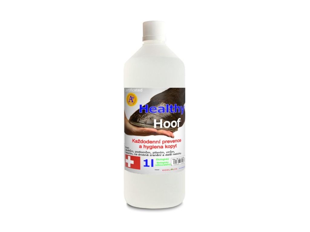 ECOLIQUID Healthy Hoof Dezinfekce a hygiena kopyt 1 l Obrázek produktu 