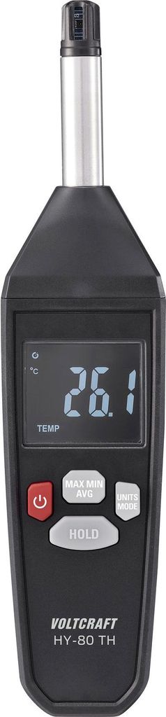 VOLTCRAFT HY-80 TH Luftfeuchtemessgerät (Hygrometer) 0 % rF Immagine del prodotto 