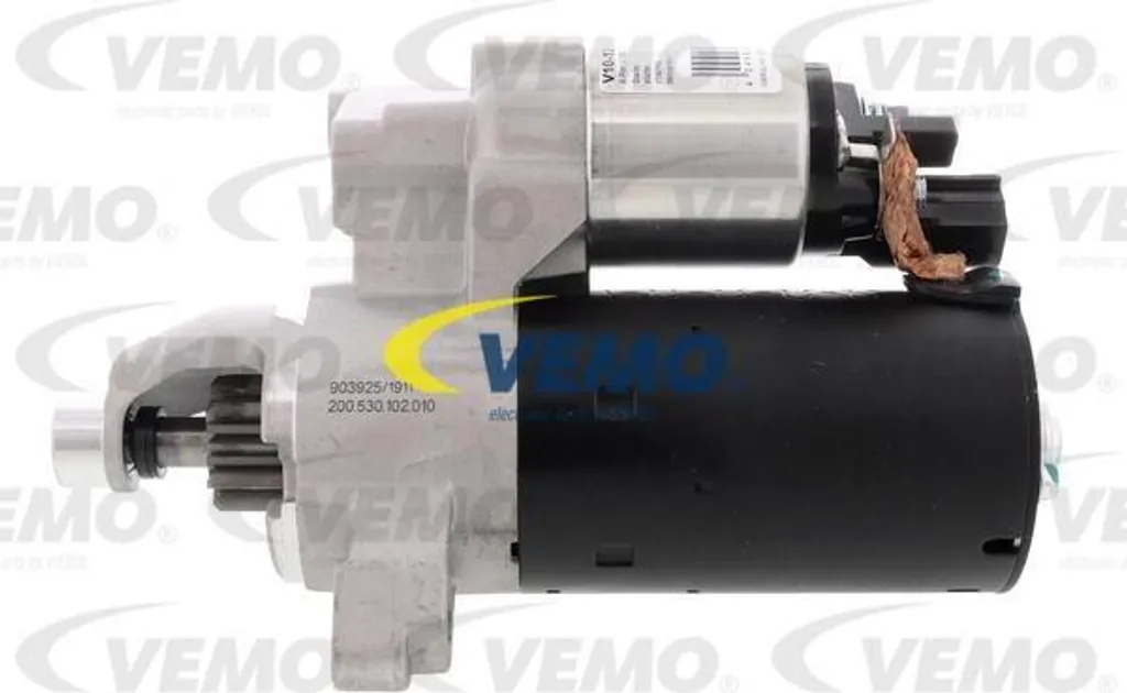 Démarreur moteur pour Audi A4 8K et Q7 - Pièce auto VEMO V10-12-50010