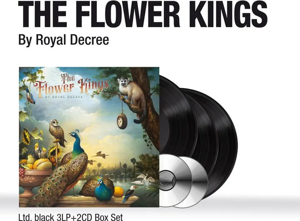 Album Vinyle Rock Progressif Les Rois de la Fleur Coffret de Luxe 180g