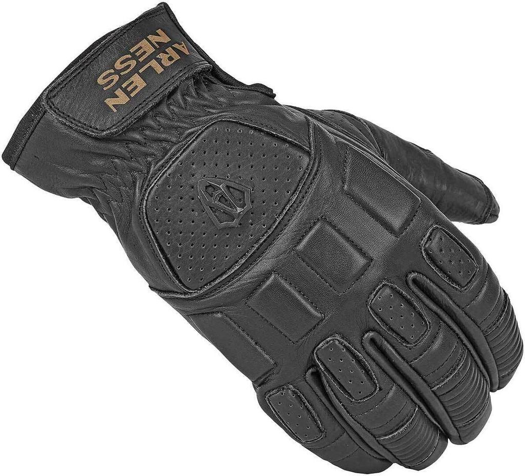 Arlen Ness Faxon Motorradhandschuhe, schwarz, XS