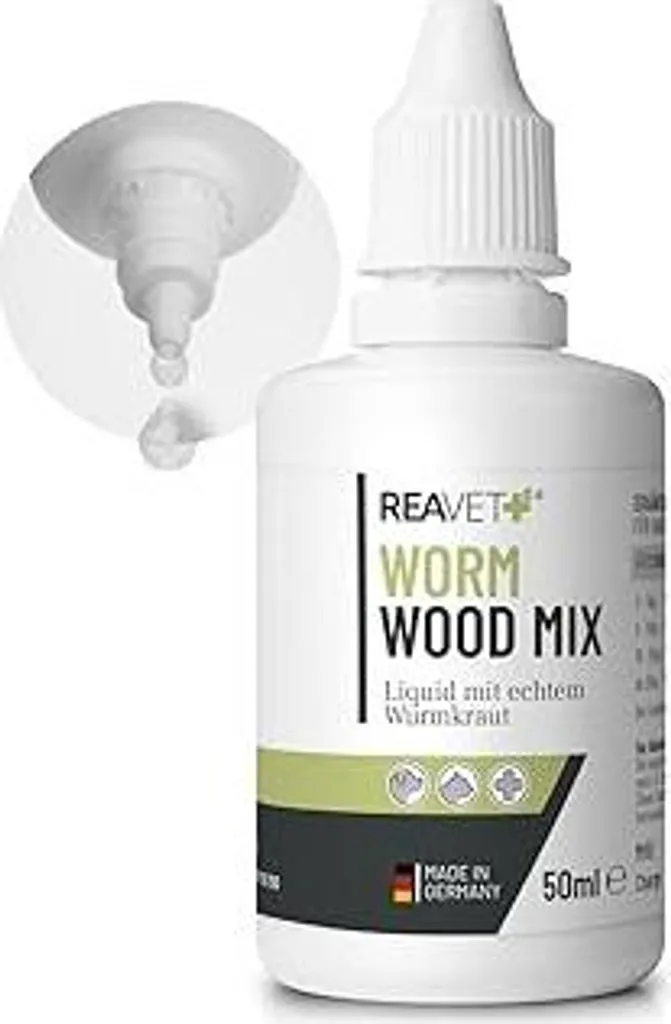 ReaVET Vermi-Erba 50ml: Stop Parassiti Intestinali Naturalmente Pet