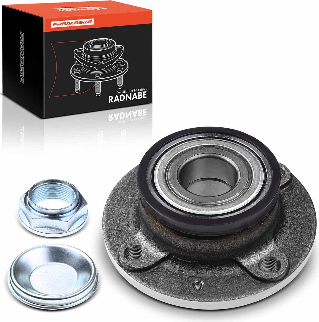 Frankberg 1x Radnabe Radlagersatz Hinterachse beidseitig für Citroën Berlingo/Berlingo First MPV Xsara Picasso Peugeot