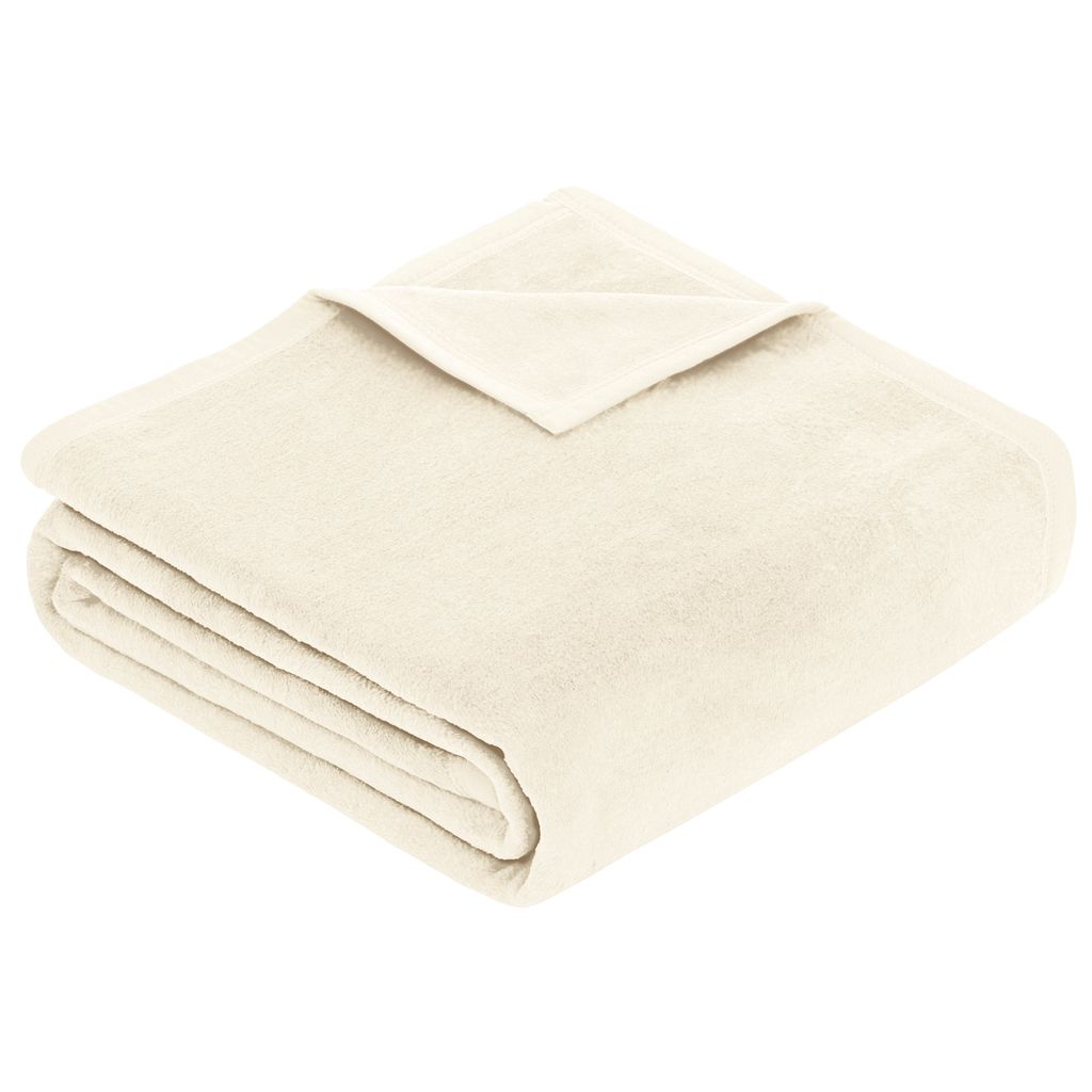 Kuscheldecke Porto 150x200 cm – weich, warm und stylisch – wollweiß