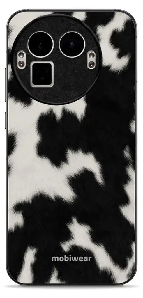 Handyhülle für Realme GT 8 Pro, Mobiwear Glossy Case, Kuhfell-Optik