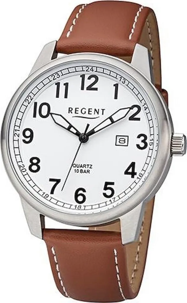 Regent Montre Homme F-1256 Idéale pour le Travail et les Sorties Habillées