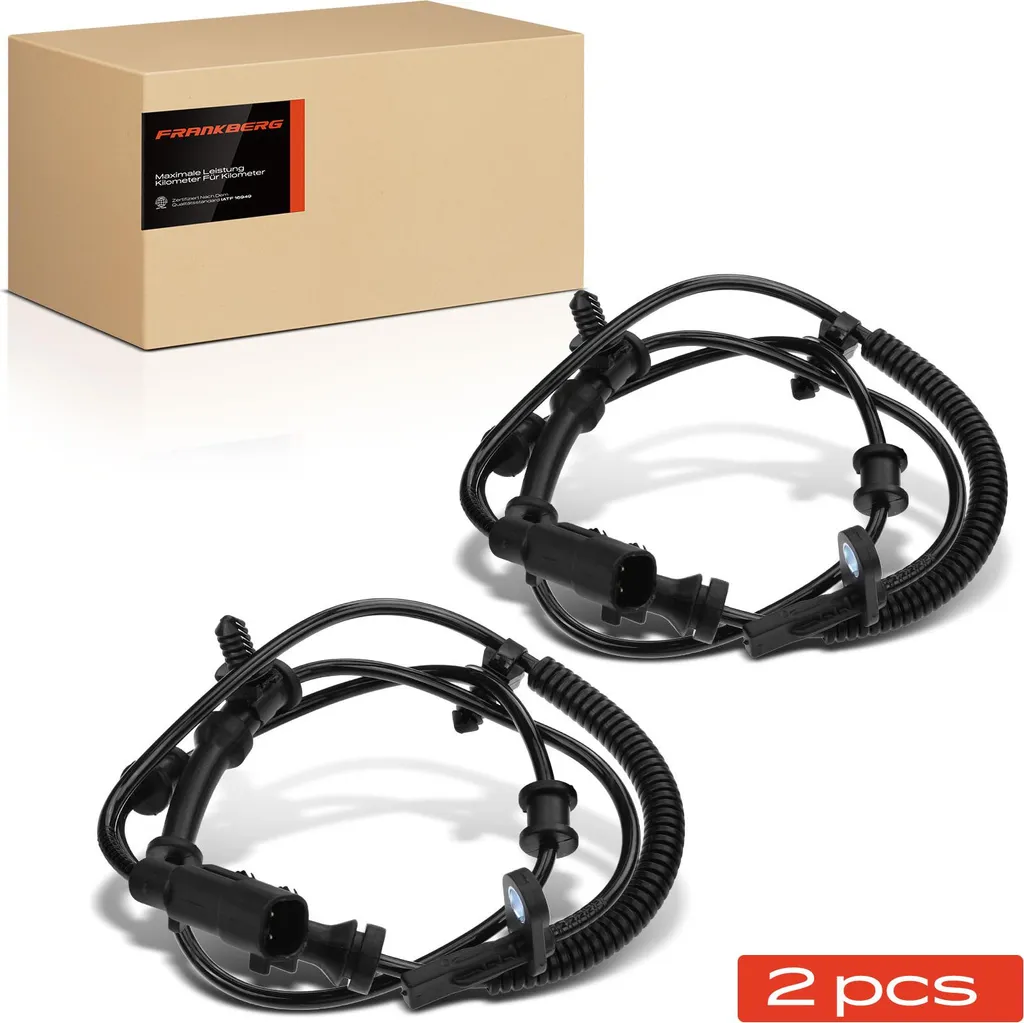 Paire de Capteurs ABS Avant Fiables pour Jeep Grand Cherokee 3.6 5.7 3.0