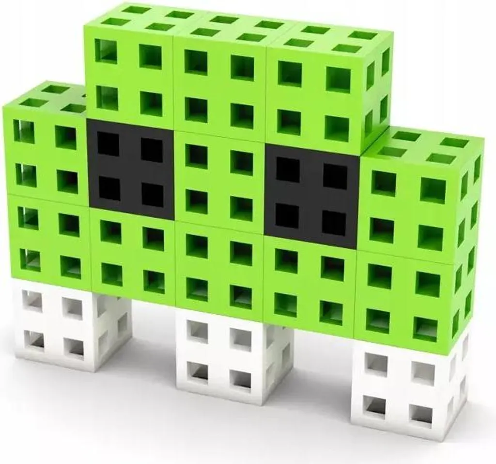Meli Cube Blocs de Construction 100pcs - Jeu Éducatif de Construction - 9