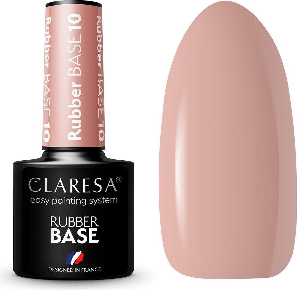 Claresa Rubber Base - hybridný make-up na nechty, objem Obrázok produktu