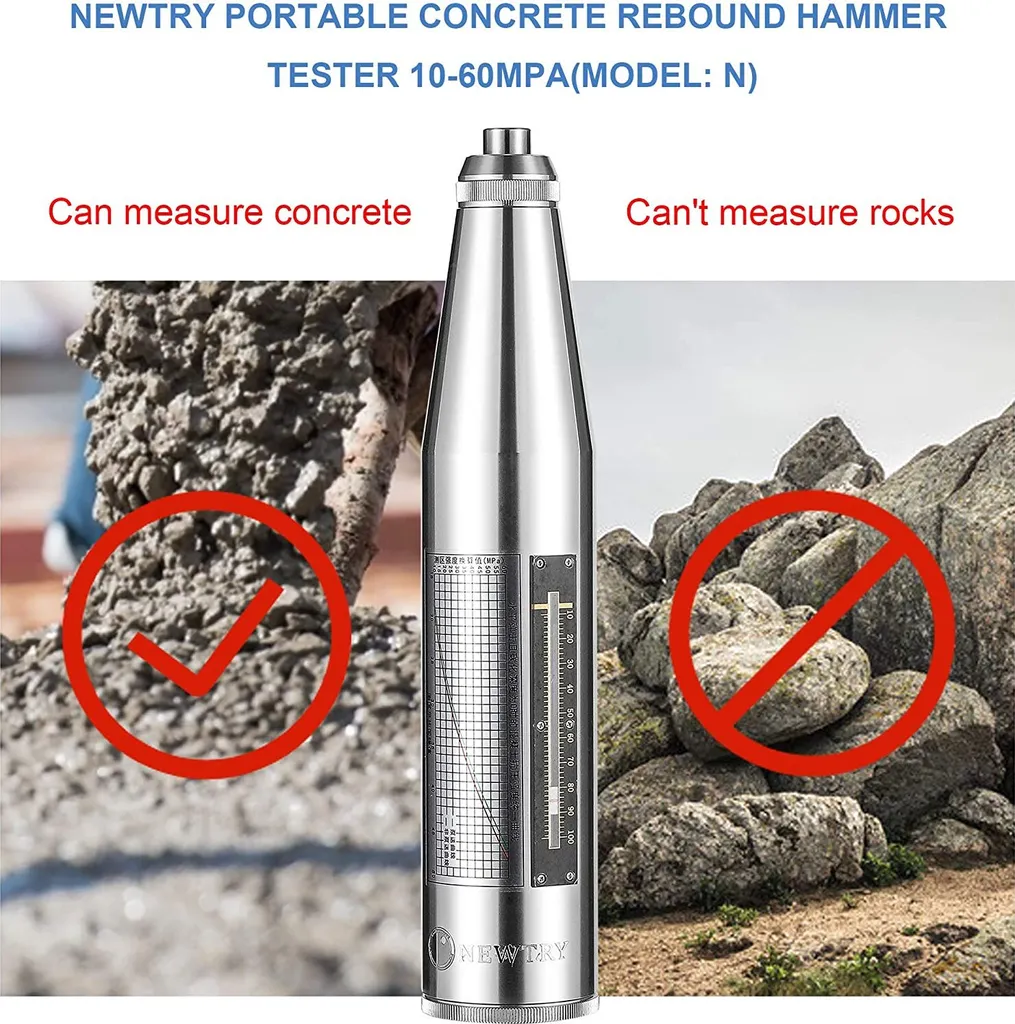 Testeur de Béton HT-225 Schmidt pour Détecter les Faiblesses Structure - 8