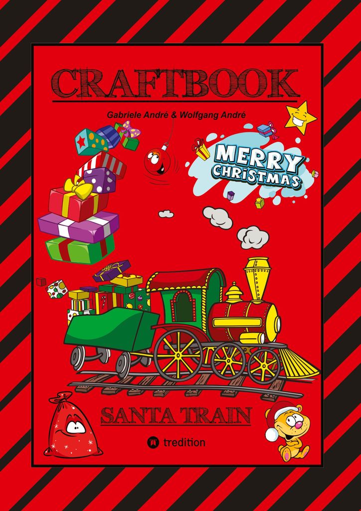 Craftbook - Eisenbahnen - Tutorials - Weihnachtsmotive - Santa Claus - Elch - Elfen - Knifflige Rätsel - Lustige Aufgaben - Christbaum