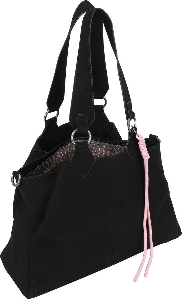 Fritzi aus Preußen Maia Jacky Black - Borsa a Tracolla Vegan Online - 5