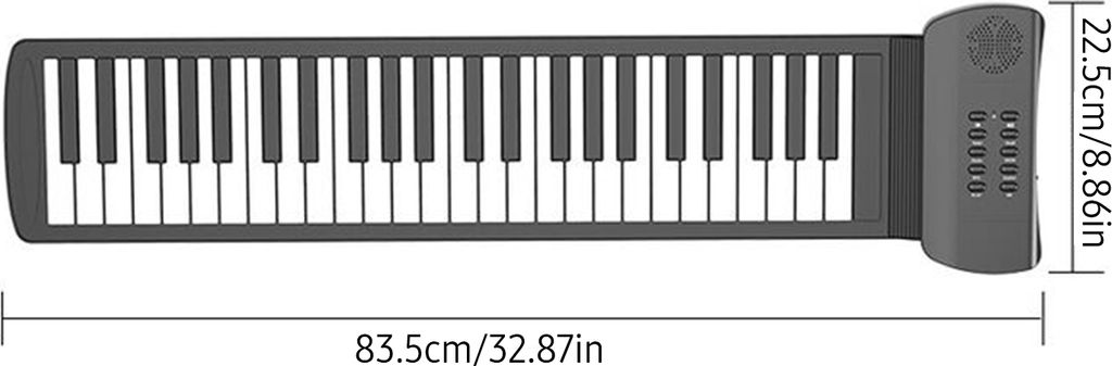 Rolovací piano se 49 klávesami a integrovaným Obrázek produktu 5