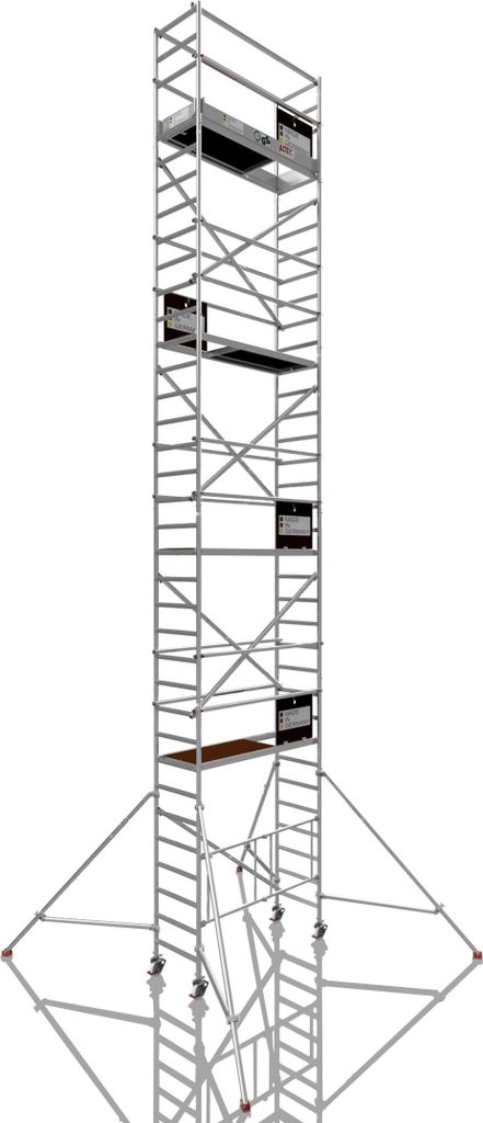 ALTEC AluKlik 2.0 1100 | AH 11 m | Breite 0,7 m | Rollgerüst | Klappgerüst