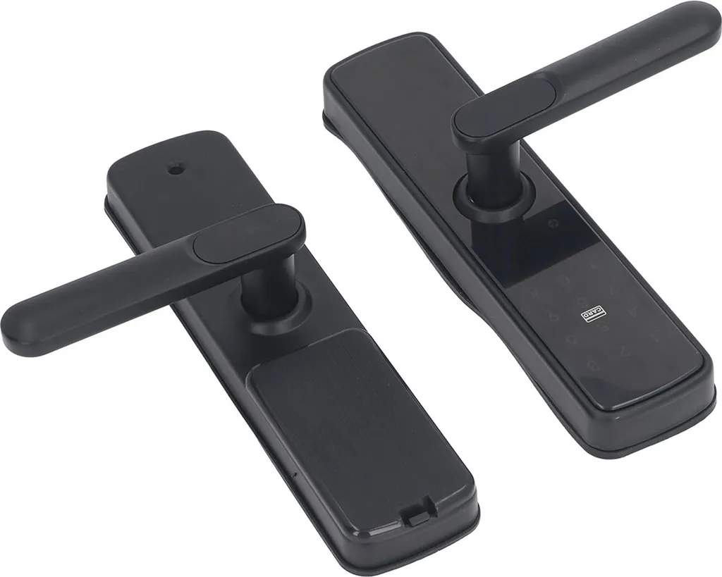 Serrure connectée intégrale avec lecteur de carte et code pour pro - 7