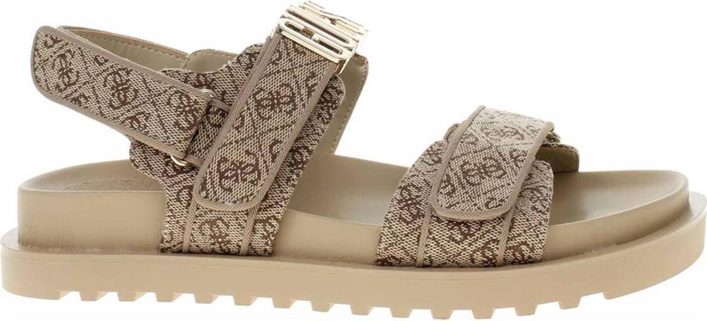 Guess Damen Sandale Fabelis2 beige braun