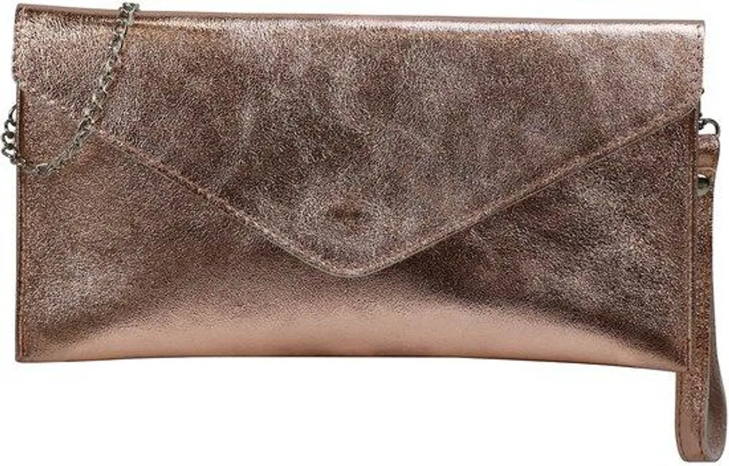 Pochette bijoux de voyage en cuir or rose Palma G299 pour bagage