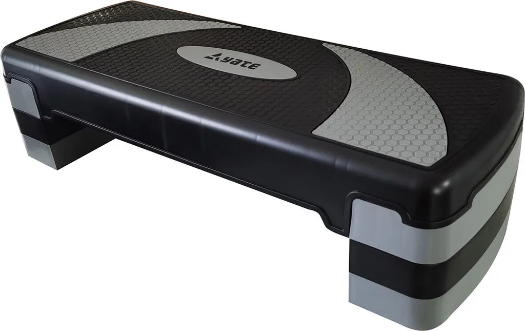 Stepper réglable 3 niveaux antidérapant grande surface 80x30 cm