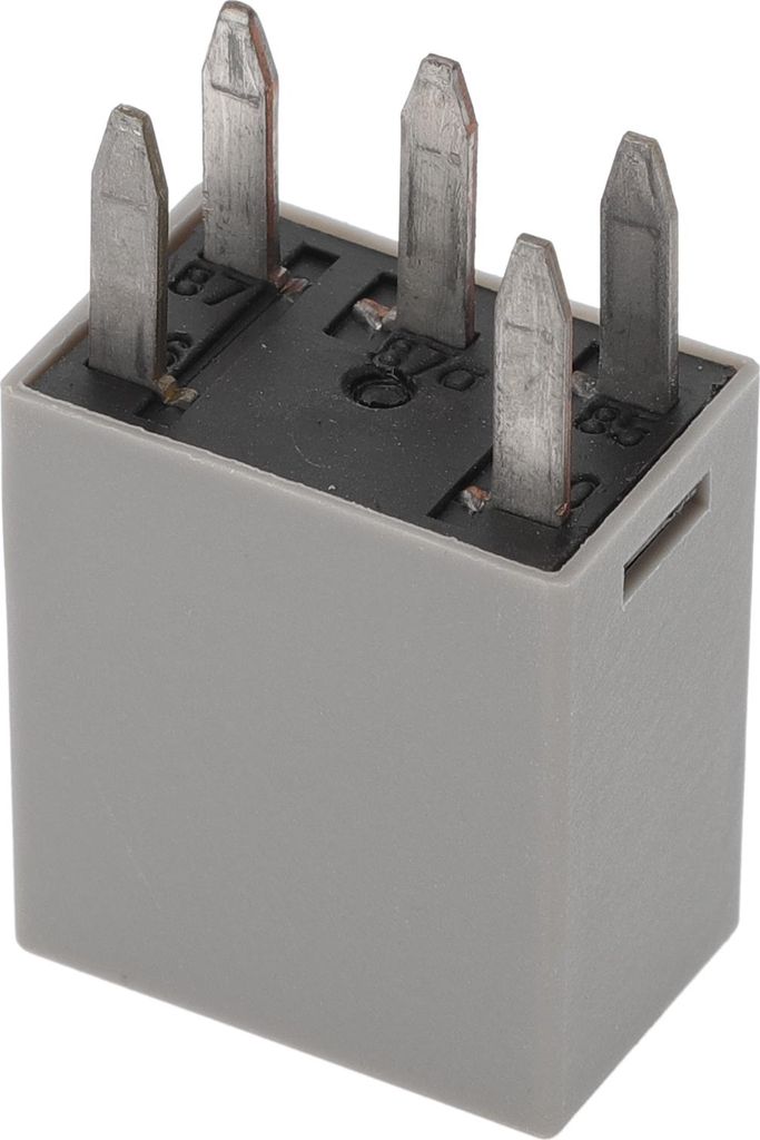 1 Stk. Kfz-Relais mit 5 Pins für Buick 1994-2013, für Cadillac 1995-2014, für Chevrolet 94-14 Starterrelais Nr. 19116058 12V 20A/30A Grau