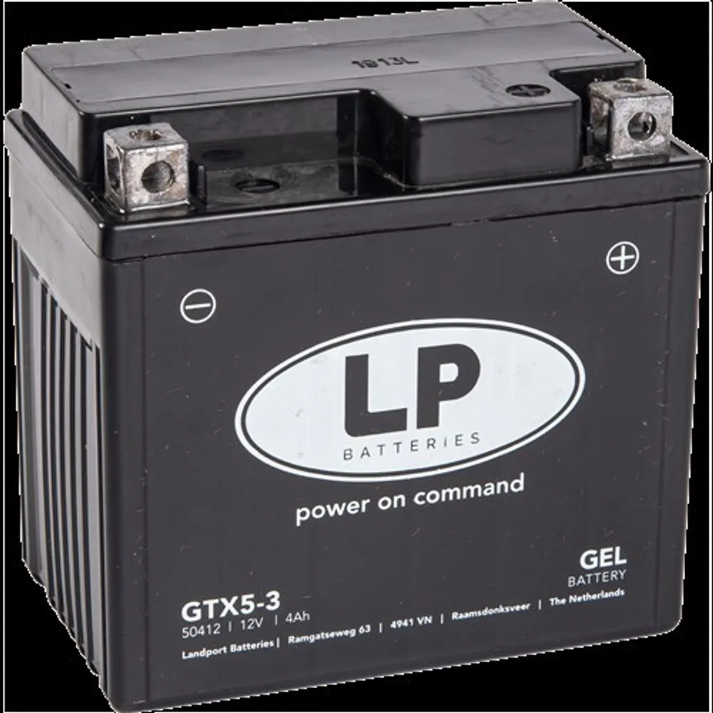 Batterie Moto YTX5L-BS Landport MG GTX5-3 Technologie Gel Haute Performance
