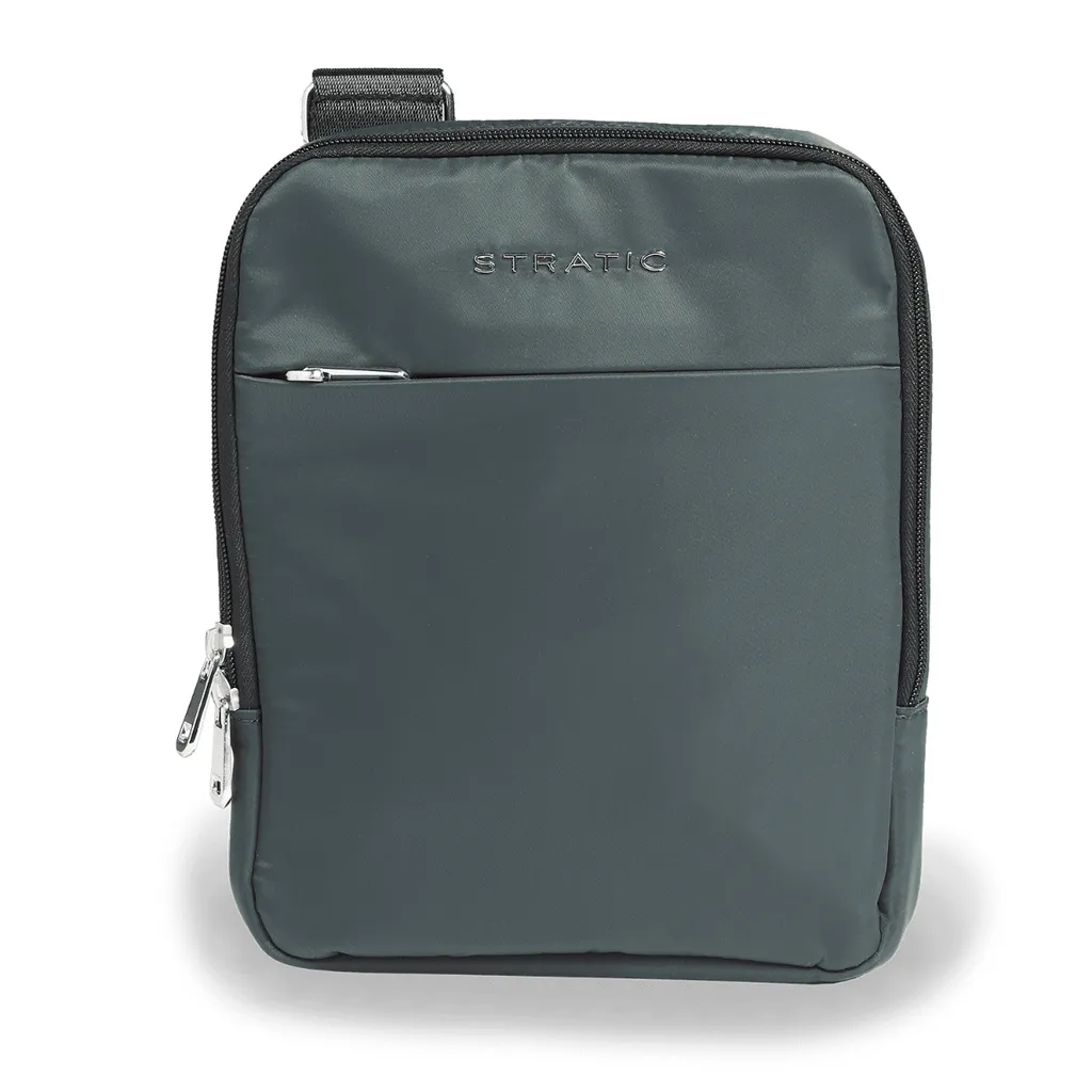 Stratic Pure Messenger Bag Dark Green - Borsa a Tracolla Eco-Sostenibile
