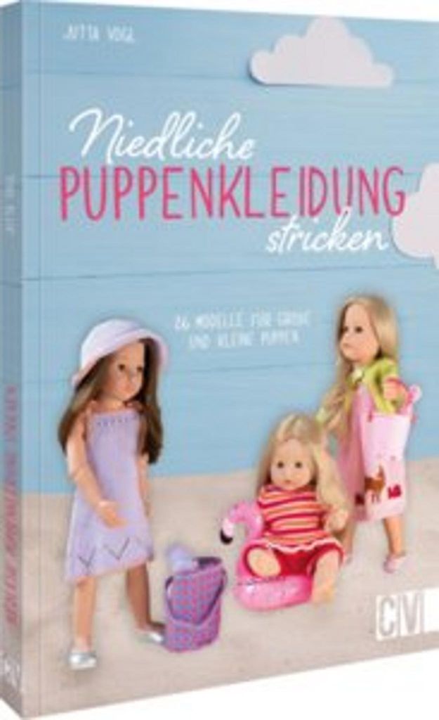 Niedliche Puppenkleidung stricken Immagine del prodotto 