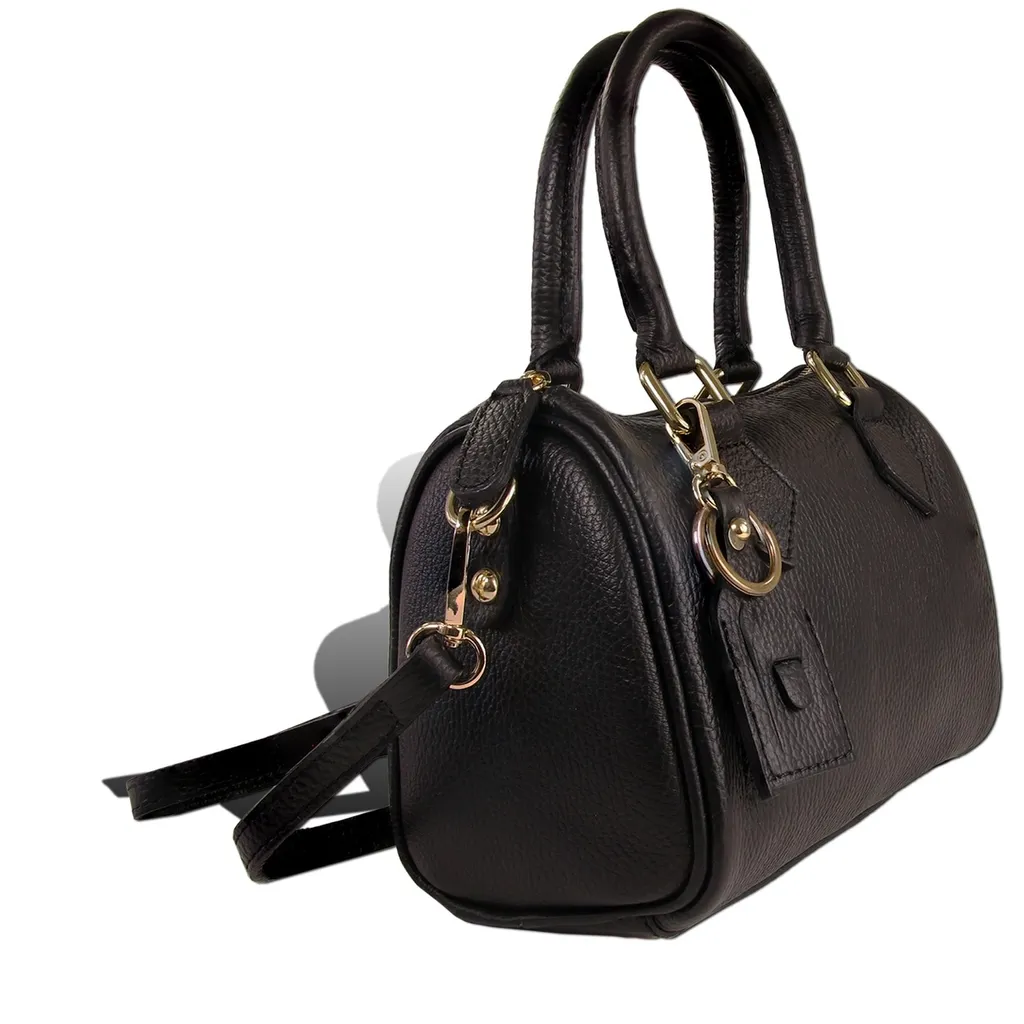 Toscanto Borsa Nera D2OTTM807US: L'accessorio Must-Have in Pelle