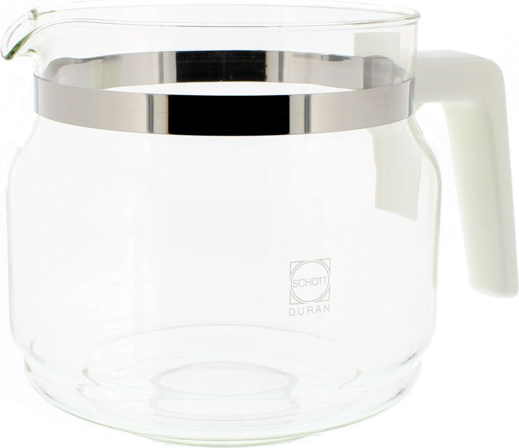 Codiac Glaskanne für Kaffeemaschine, Universal, weiß - Nr.: 341099