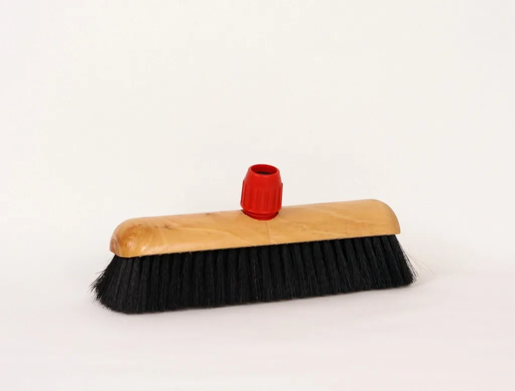 Scovolo Luva Nero 29cm per Pulizia Camino - Setole Professionali