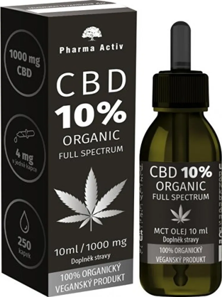 CBD 10% 1000mg Contre le Stress - Huile Bio Full Spectrum Efficace