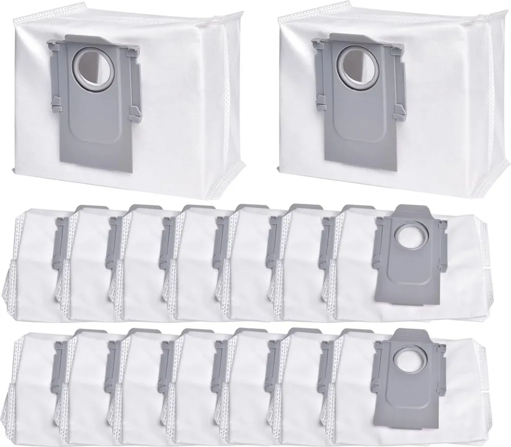 Sacs aspirateur Roborock haute filtration pour S8 Pro Ultra, lot de 14