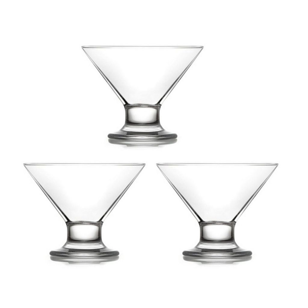 LAV 3-teiliges Dessertschalen Set aus Glas , 165ml aus Produktbild 3