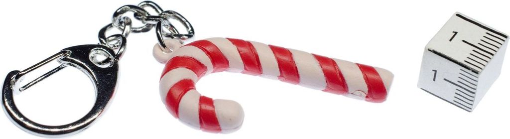 Weihnachten Zuckerstange Schlüsselanhänger Miniblings Anhänger Schlüsselring