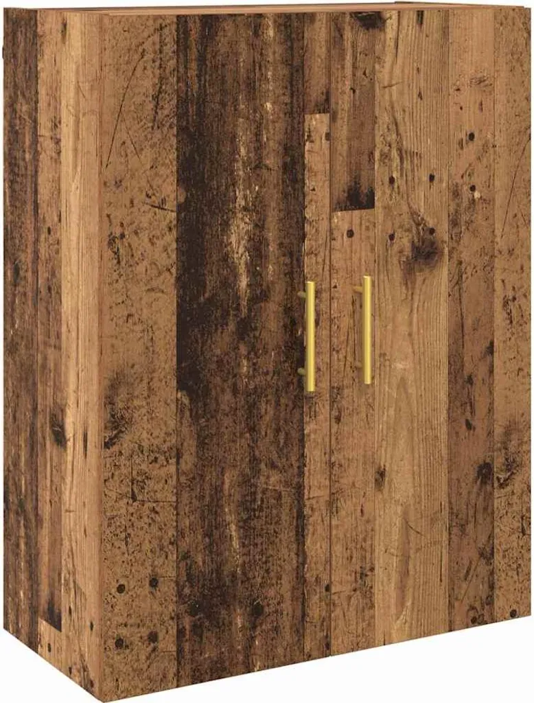 Armadio a Muro SYFAX™ Legno Vecchio 90cm | Stile Shabby & Bio