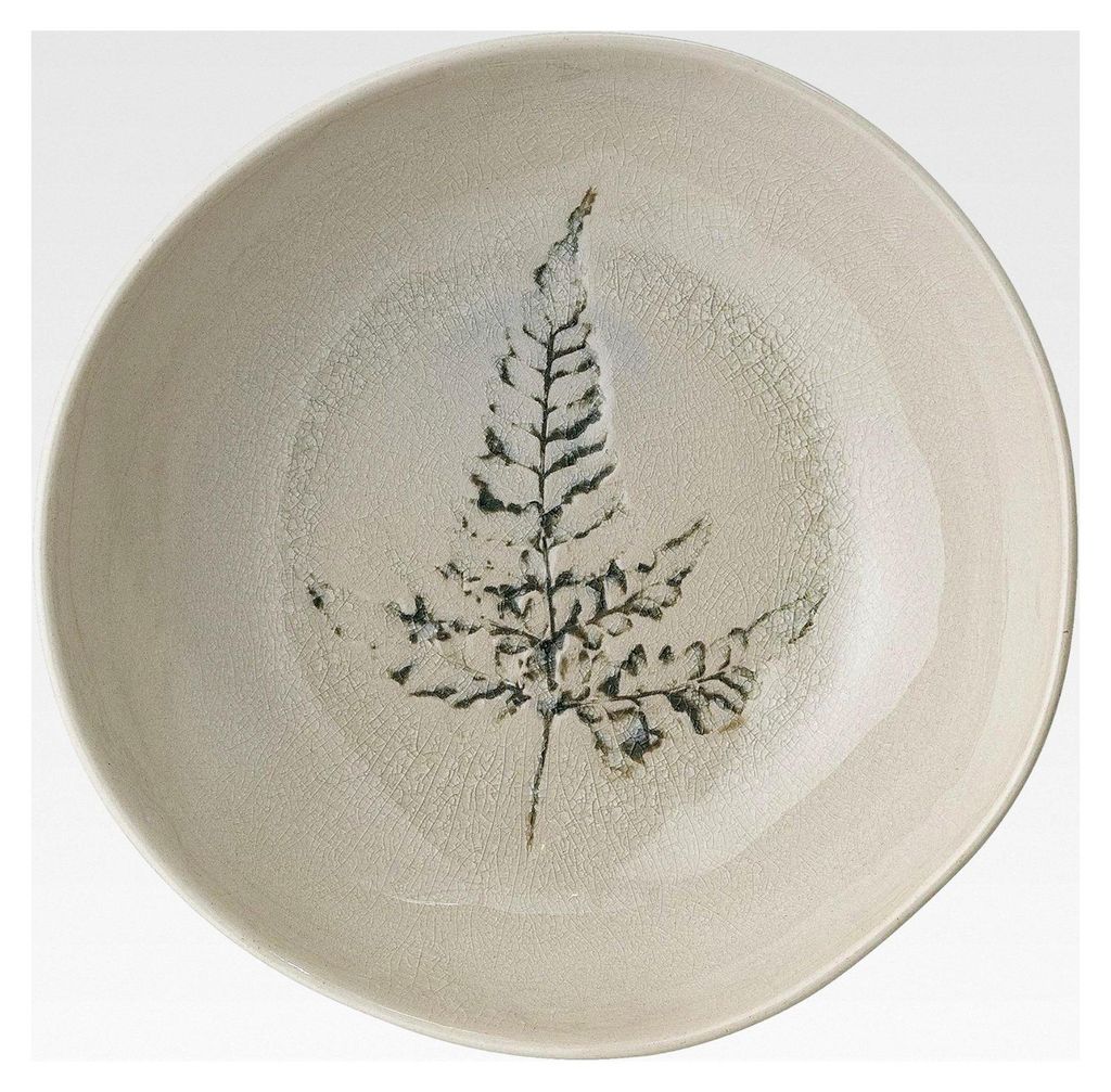 Suppenteller Bea, natur, Keramik, 21 cm, Creme, Beige