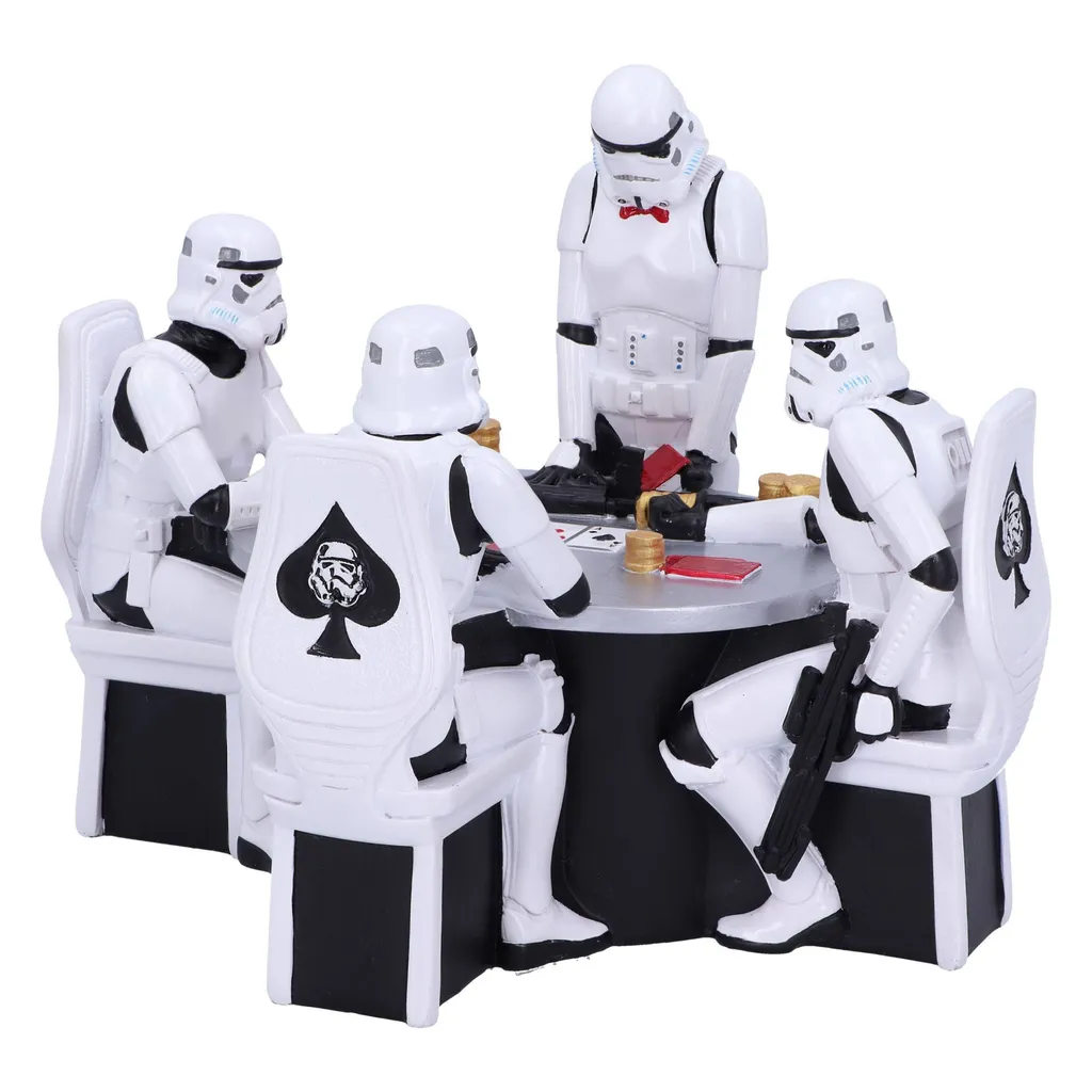 Star Wars Diorama Stormtrooper Poker Face 18 cm - 2