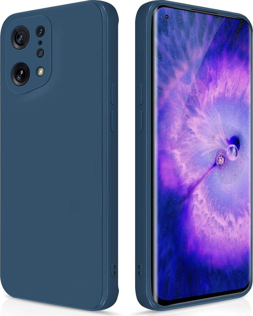 Silikon Hülle für OPPO Find X5 Flüssigsilikon Dünn Gel Produktbild 