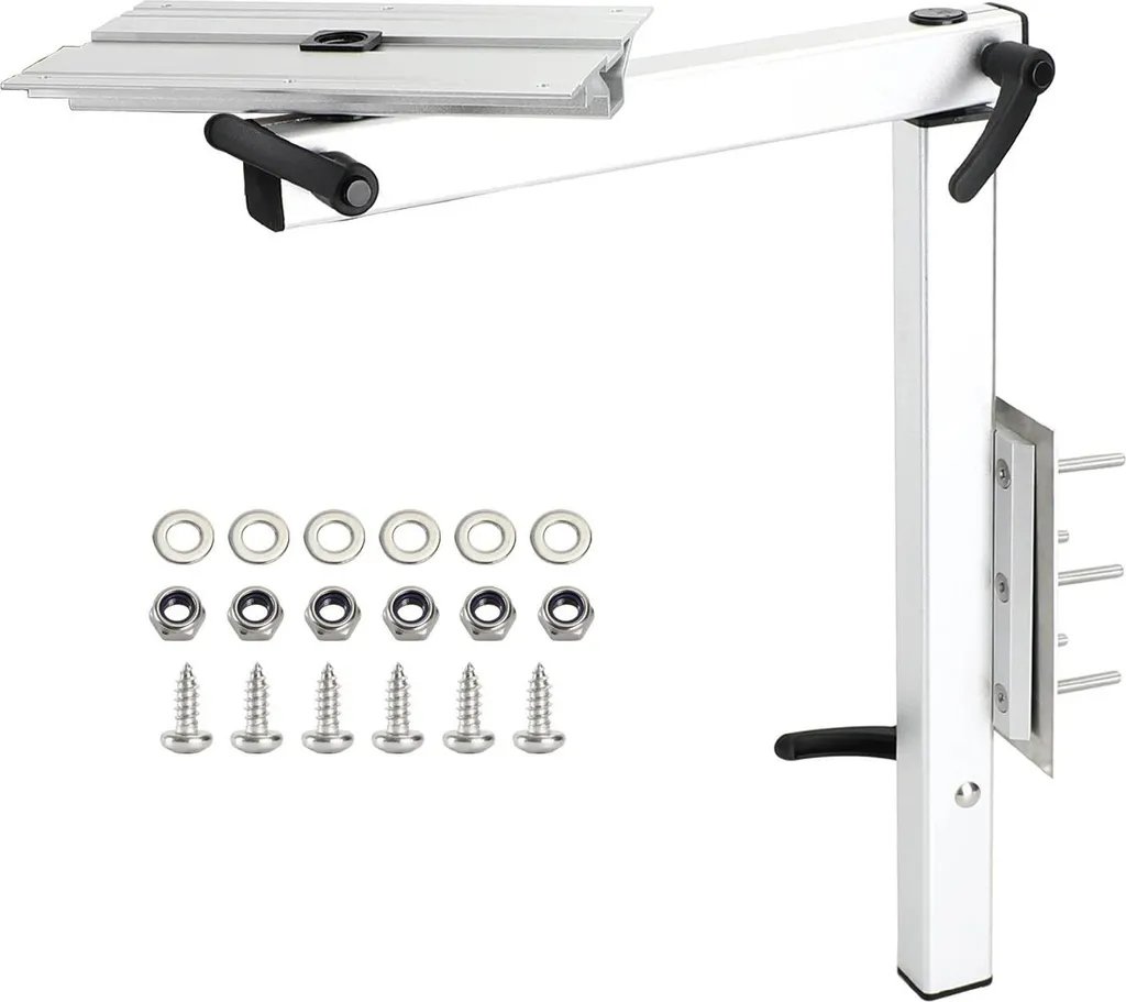 Gamba Tavolo Telescopica Professionale Alluminio Rosso 360°