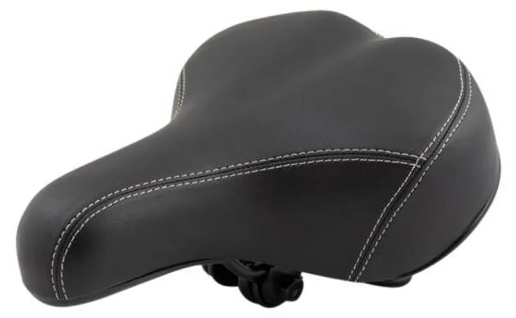 Selle SCHWARZ Confort Noire pour Vélo de Ville et VTT Ergonomique