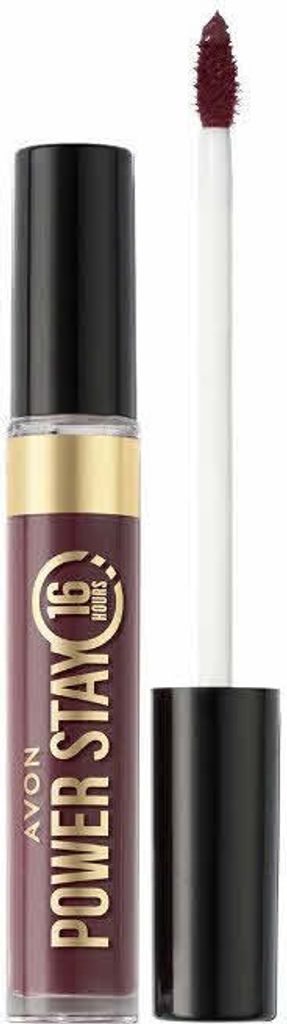 AVON Matter Flüssig-Lippenstift 16 H Power On Plum