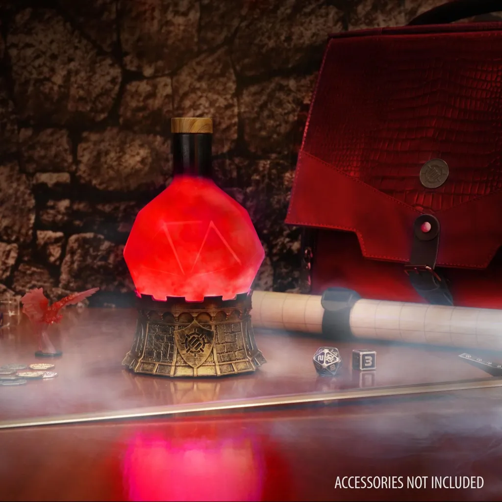 Améliorez votre setup de Jeu RPG avec la Lampe Élixir de Magicien Rouge
