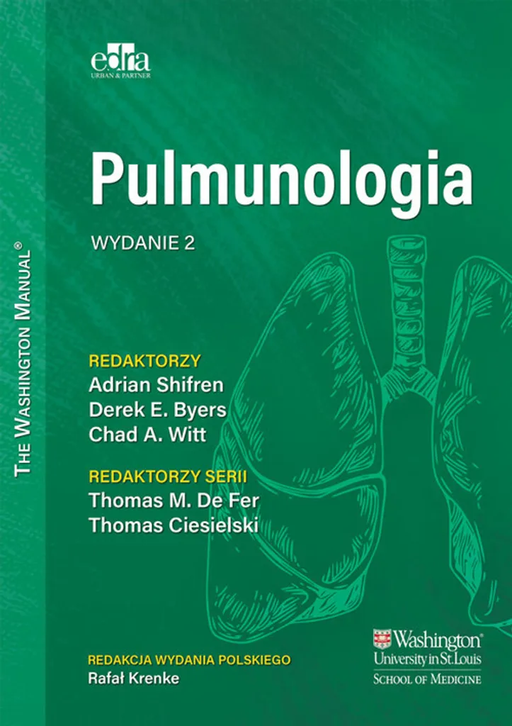 Livre de médecine Pulmonologia version polonaise pour pneumologues