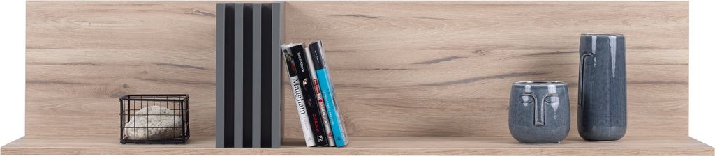 Furniture24 Hängeregal ALMO AL13 Regal Wandregal 140 x 30 x 30 cm Wandboard