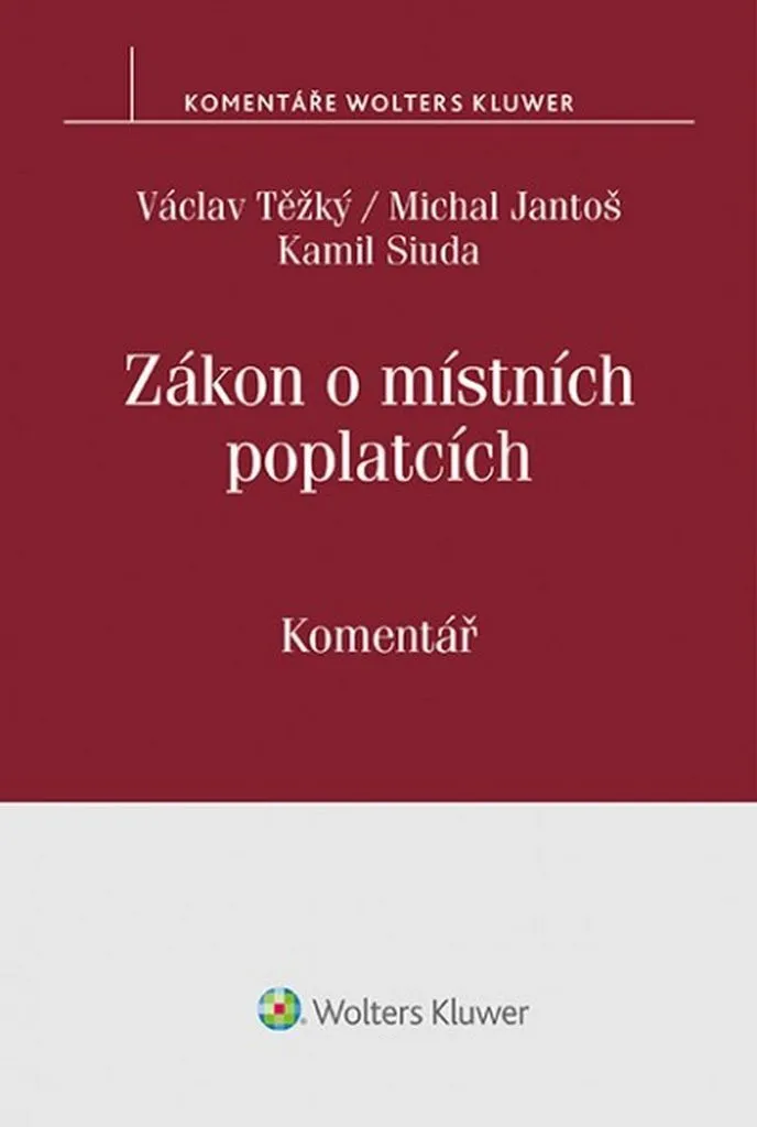 Libro Legge Tasse Locali Václav Těžký | Recensione e Vendita Online