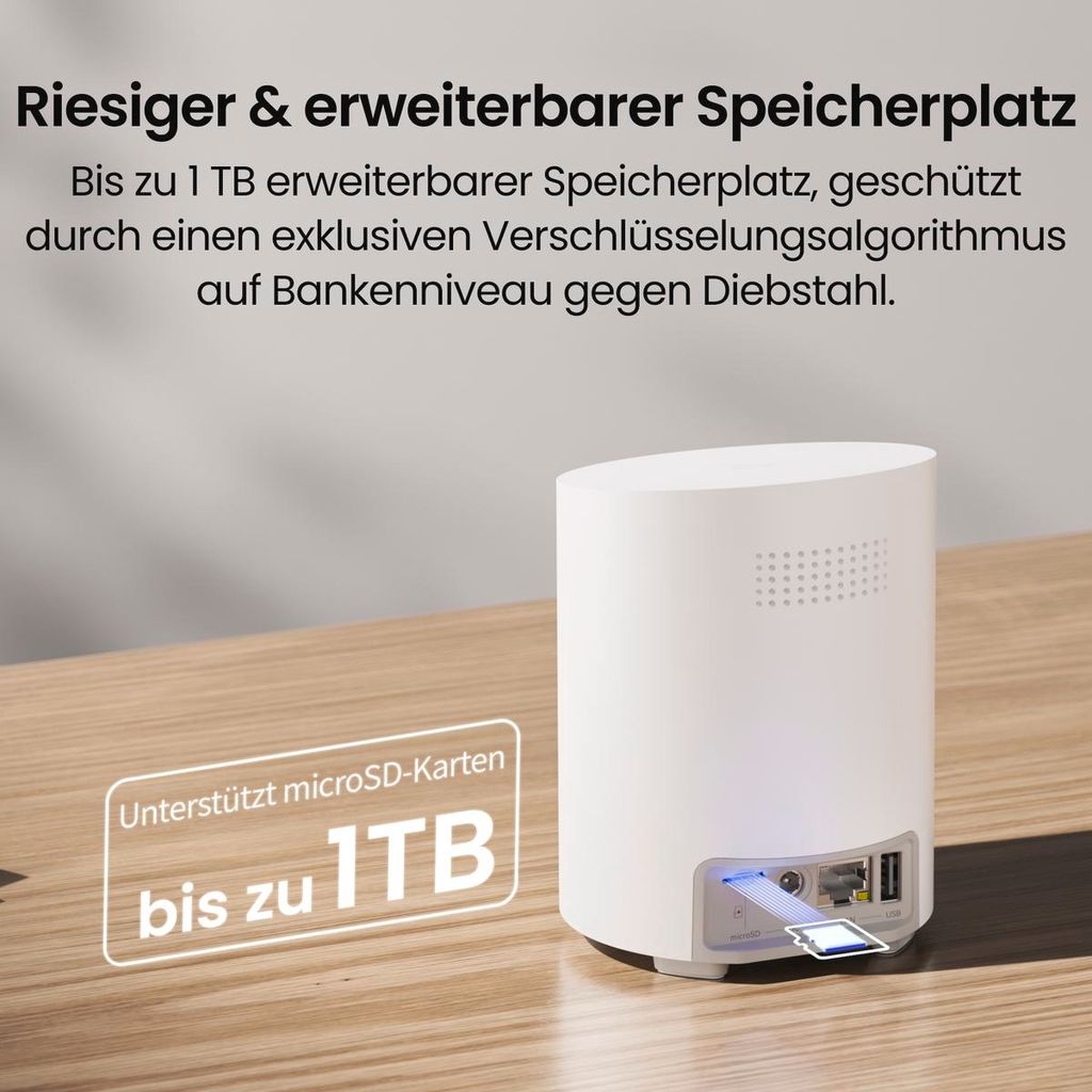 Reolink Home Hub 1 Lite, Farbe:Weiß