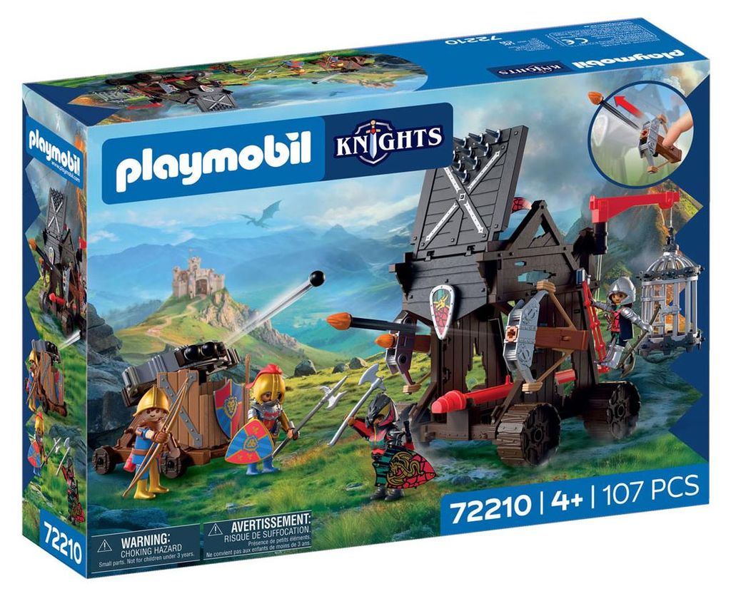 PLAYMOBIL Aanvalstoren, Drakenridder Productafbeelding 