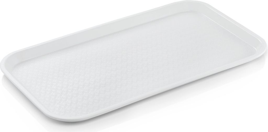 15x WAS Germany Gastro Tabletts weiß stapelbar GN 1/1 53 x 32,5 cm Serviertablett Polypropylen